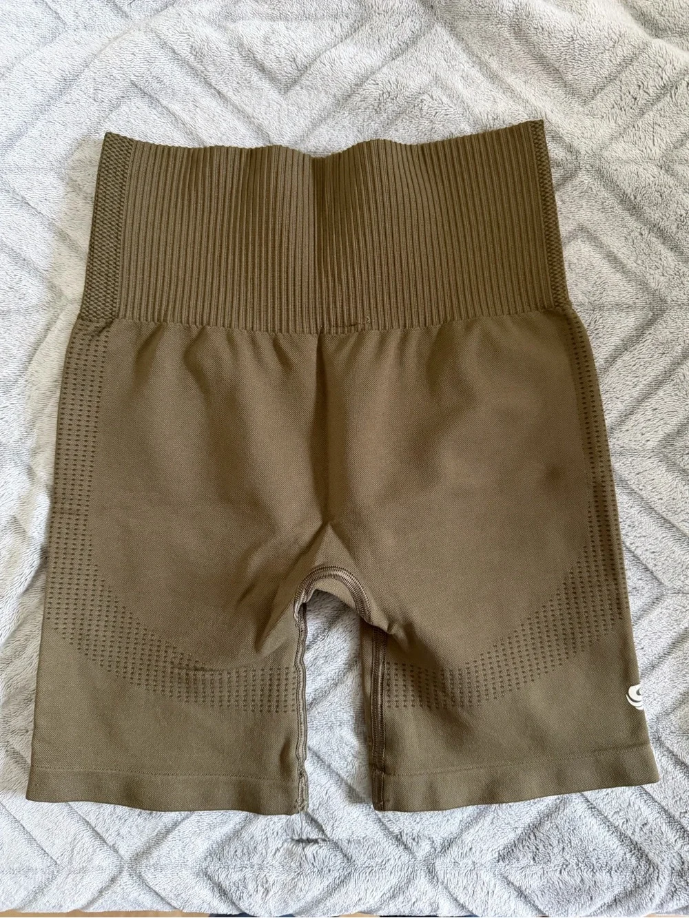 Women’s Best High-Waist Seamless Biker Shorts - Olive